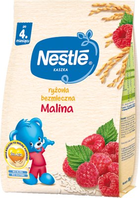 Nestle kaszka ryżowa  z malinami