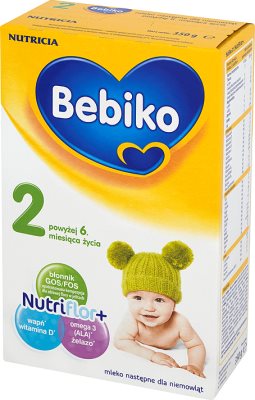 Bebiko modyfikowane mleko w proszku dla niemowląt 2