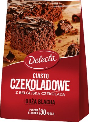 Delecta Duża Blacha ciasto o smaku czekoladowym