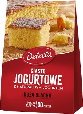 Delecta Duża Blacha ciasto jogurtowe