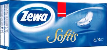 Zewa softis chusteczki 10x10 szt. super soft