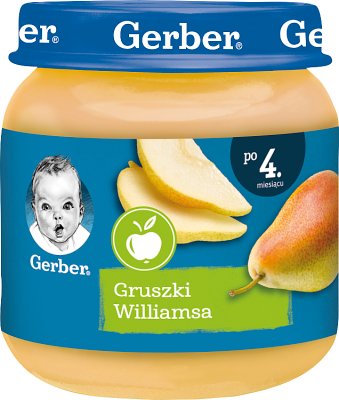 Gerber owoce  gruszki Williamsa