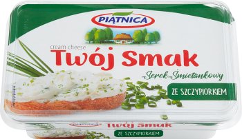 Piątnica Twój Smak serek śmietankowy  ze szczypiorkiem