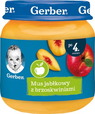 Gerber owoce  mus jabłkowy z brzoskwiniami