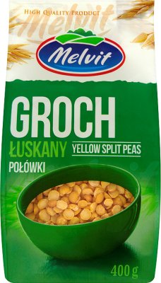 Melvit groch łuskany, połówki