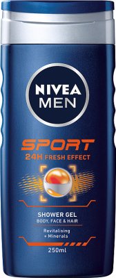 for men shower gel Body and hair Sport - minerals and refreshing scent of limes