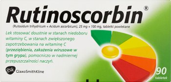 Rutinoscorbin lek wzmacniający, tabletki