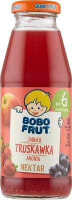 Bobo Frut nektar  jabłko - truskawka