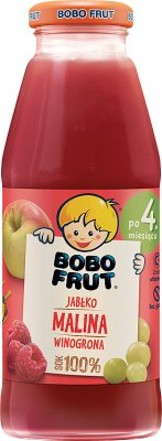 Bobo Frut 100% sok jabłko, malina