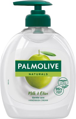 Jabón líquido palmolive con leche de oliva