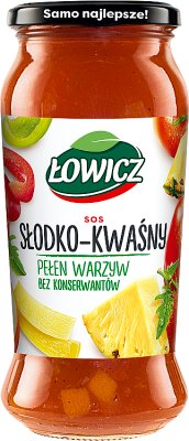 Łowicz sos gotowy, słoik słodko - kwaśny