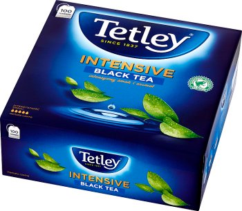 Tetley herbata czarna ekspresowa 100 torebek Intensive