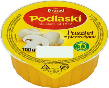 Drosed Podlaski pasztet drobiowy pieczarkowy