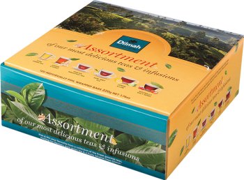 Dilmah Pick n Mix zestaw herbat 6 x 20 saszetek (English Breakfast, Earl Grey, Pure Green tea, Spicy Berry, Ginger&Lemon)