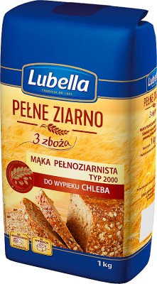 Lubella Pełne Ziarno mąka  3 zboża