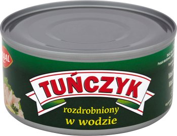 Graal tuńczyk rozdrobniony w wodzie