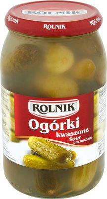 Rolnik ogórki kwaszone