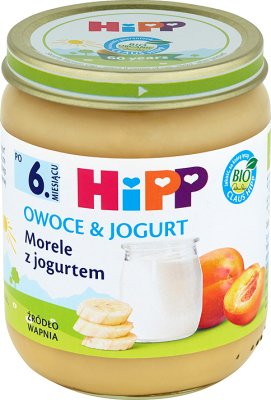 Hipp Owoce & Jogurt morele z jogurtem BIO