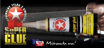 Super Glue klej błyskawiczny