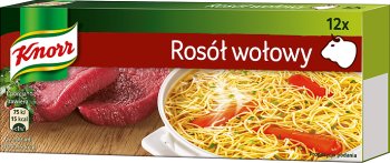 Knorr beef broth cubes