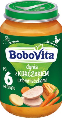 BoboVita obiadek dynia z kurczakiem i ziemniaczkami