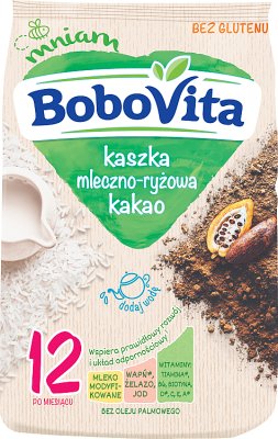 BoboVita kaszka mleczno-ryżowa kakao