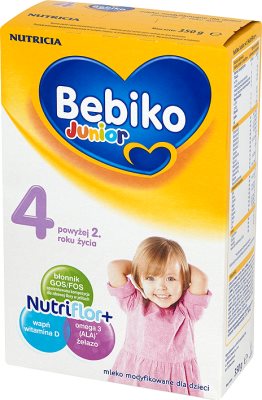 Bebiko modyfikowane mleko w proszku dla dzieci 4