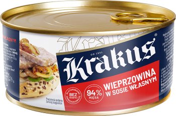 Krakus Wieprzowina w sosie własnym