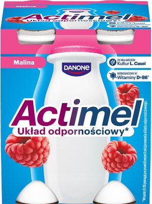 Actimel - enhancing resistance raspberry yogurt