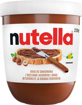 Nutella chocolate cream