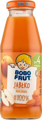 Bobo Frut sok 100%  jabłko i marchewka