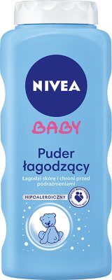 Soothing baby powder with zinc oxide