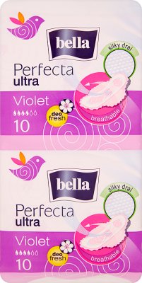 sanitaires perfecta violets deo frais 5 gouttes de 10 +10 = 20 50 % sans