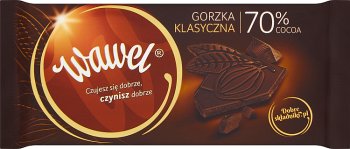 Czekolada Wawel Gorzka Dark 70%