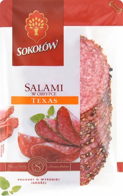 Sokołów Salami en Texas obsypce