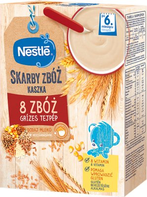 Nestle zdrowy brzuszek kaszka  8 zbóż