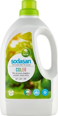 lavado con detergente líquido Color universales