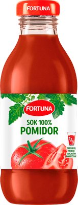 tomato juice of fresh tomatoes