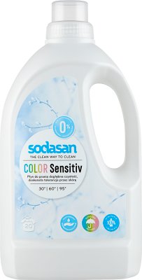 washing liquid color sensitive