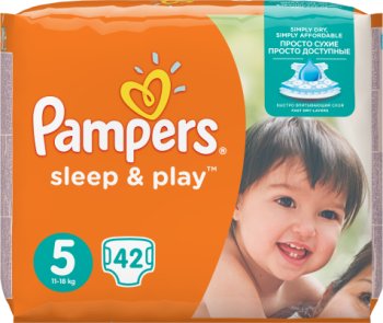 Pampers Sleep&Play pieluchy junior 5 11-25kg economy pack