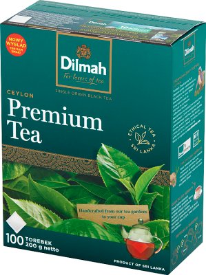 Dilmah Pure Ceylon herbata 100 torebek czarna