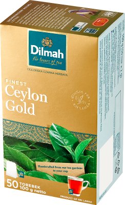 Dilmah Ceylon Gold herbata czarna 50 torebek