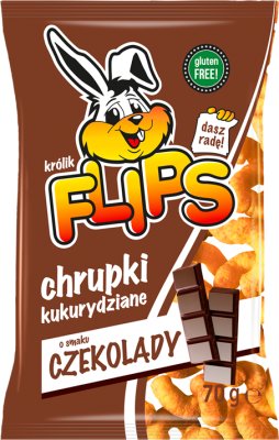 Flips chrupki kukurydziane czekoladowe