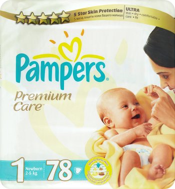 Premium care Newborn diapers 1 , 2 - 5kg