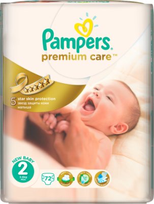 Pampers Premium Care pieluchy 2 Mini, 3-6kg