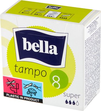 Bella Tampo Tampones Súper Higiénicos 