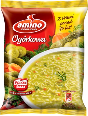 Pepino sopa instantánea