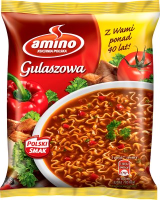Amino zupa błyskawiczna gulaszowa