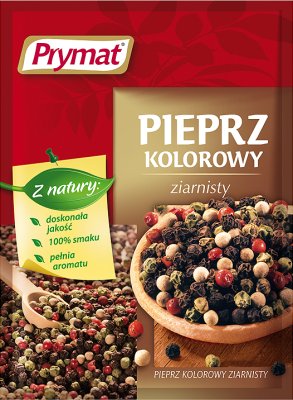 Prymat pieprz kolorowy ziarnisty