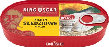 King Oscar filety śledziowe w oleju